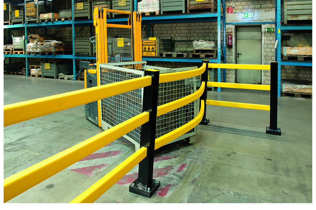 Hybrid Impact Protection Guard Rails System: Modular and Customisable